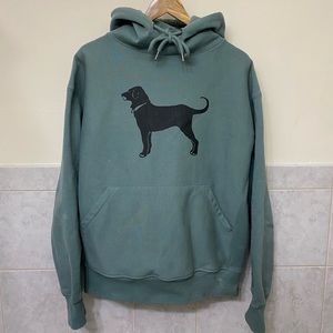Black Dog Classic Heavyweight Hooded Sweatshirt